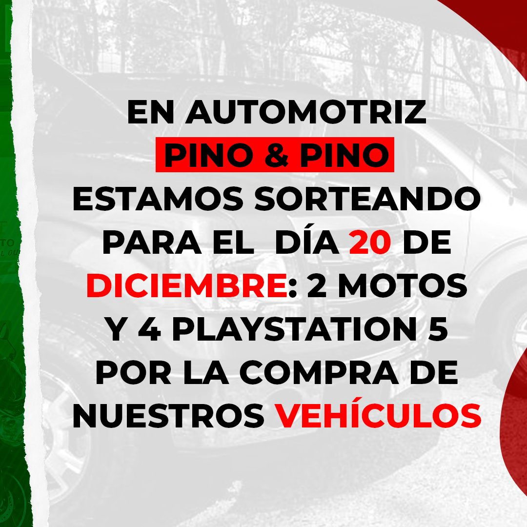 Detalle del sorteo 20 de diciembre