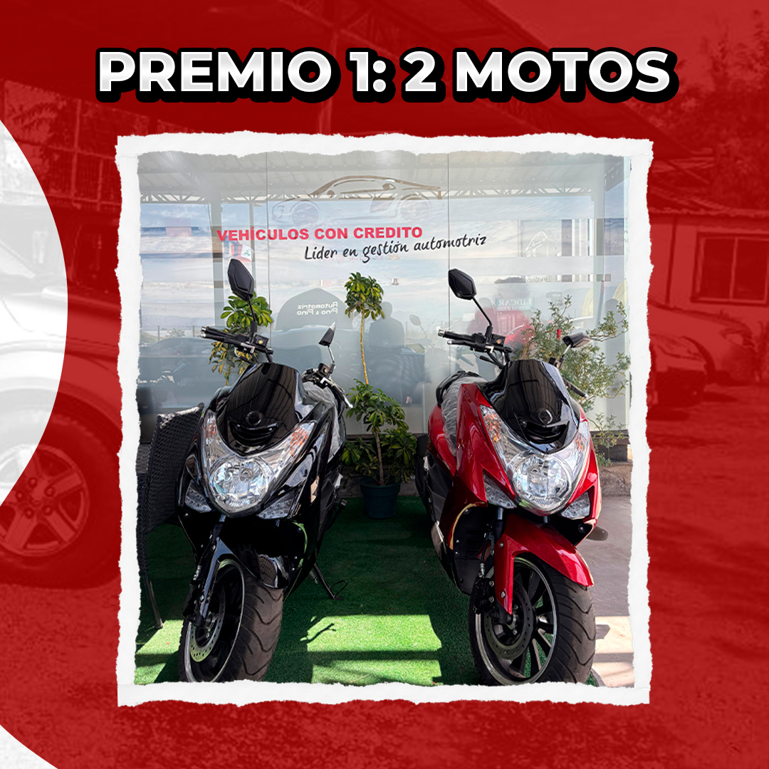 Premio 1, dos motos en vitrina